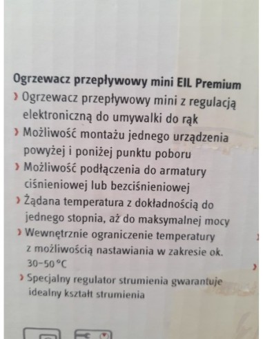 STIEBEL PODGRZEWACZ WODY EIL 6 PREMIUM 200136