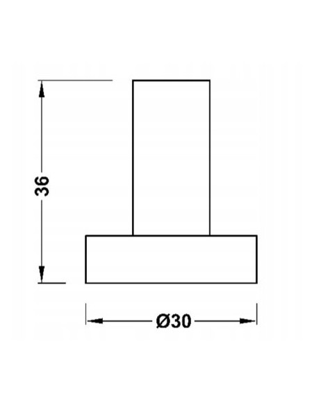 TRES Wieszak na ręcznik złoty 24-k 16123620OR