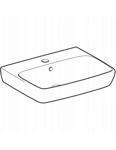 GEBERIT UMYWALKA ŚCIENNA SELNOVA SQUARE 55 500.290.01.7