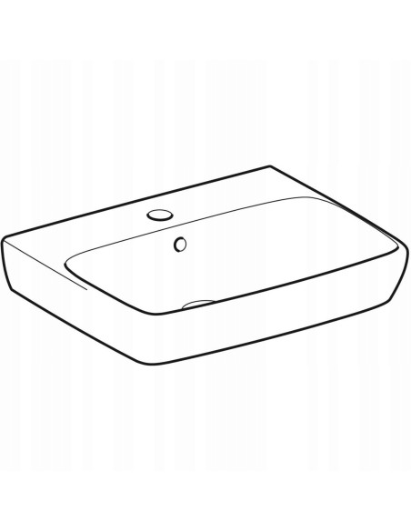 GEBERIT UMYWALKA ŚCIENNA SELNOVA SQUARE 55 500.290.01.7