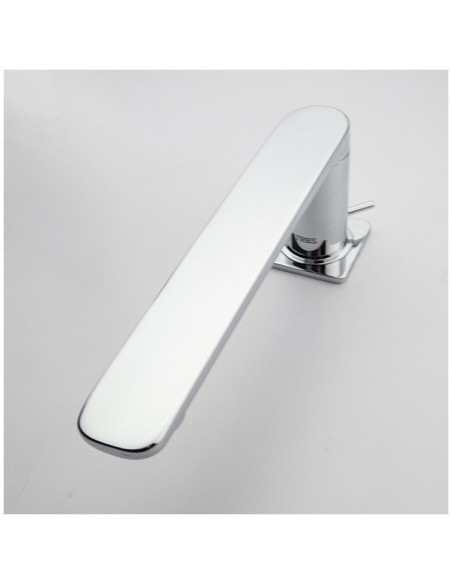 Bateria wannowo-prysznicowa jednouchwytowa Tres Loft srebrny 20016203