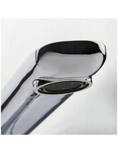 Bateria wannowo-prysznicowa jednouchwytowa Tres Loft srebrny 20016203