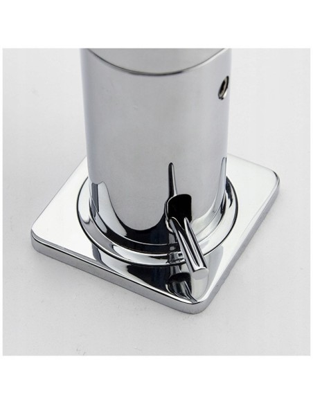 Bateria wannowo-prysznicowa jednouchwytowa Tres Loft srebrny 20016203