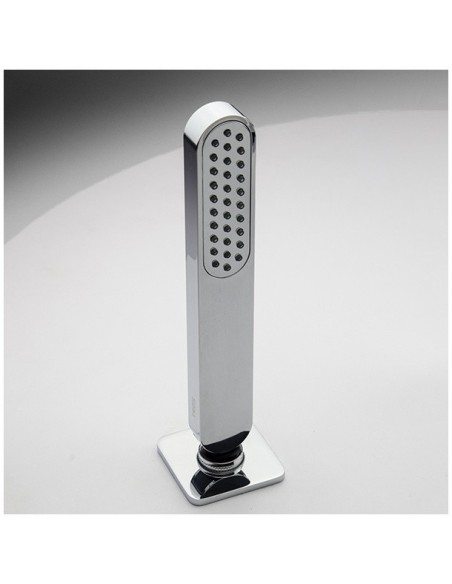 Bateria wannowo-prysznicowa jednouchwytowa Tres Loft srebrny 20016203