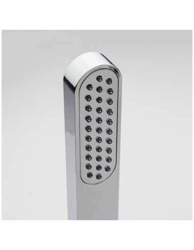 Bateria wannowo-prysznicowa jednouchwytowa Tres Loft srebrny 20016203