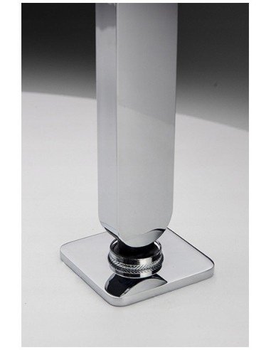 Bateria wannowo-prysznicowa jednouchwytowa Tres Loft srebrny 20016203