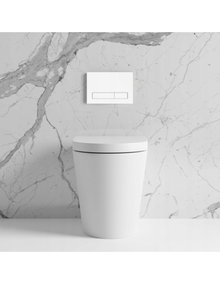 KKPOL PŁYTKA PRZYCISK SPŁUKUJĄCY M08 BIAŁY SPP/380/0/K