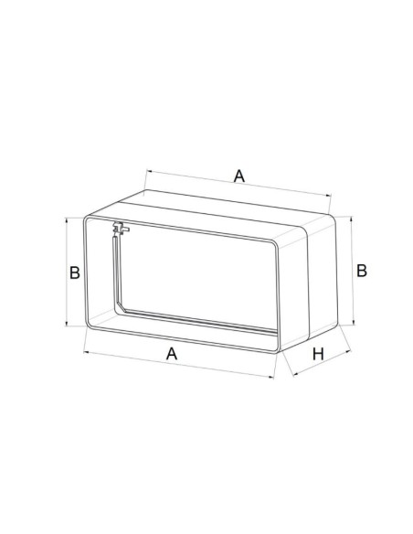 Łącznik Awenta 150 x 75 mm KP75-22