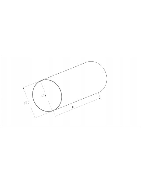 Kanał okrągły Awenta 150 mm KO150-10