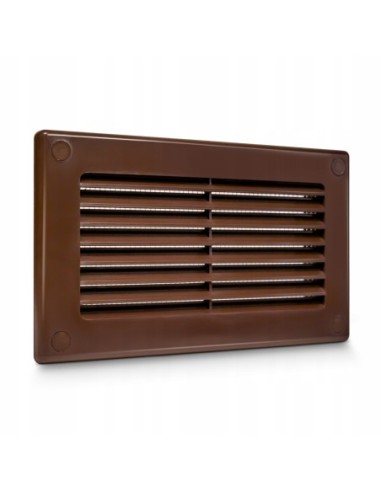 Kratka wentylacyjna Wentylacyjne Awenta brązowy KP75-30Br