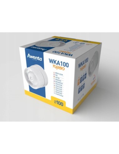 Wentylator kanałowy Awenta WKA100 100 mm