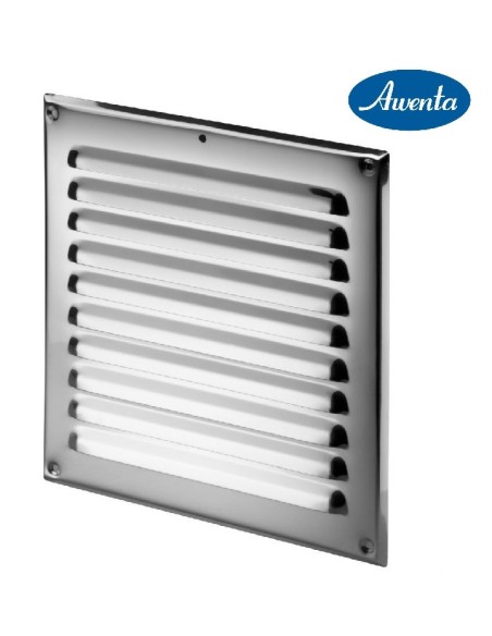 Kratka wentylacyjna Wentylacyjne Awenta srebrny