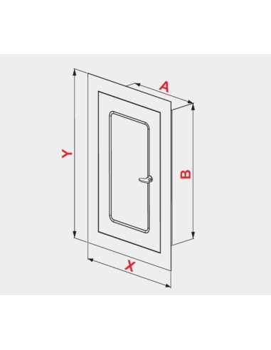 AWENTA DRZWICZKI WYCZYSTKA NIERDZEWNE 15x25 DMNW49