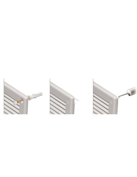 Kratka wentylacyjna Wentylacyjne Awenta biały TRU4