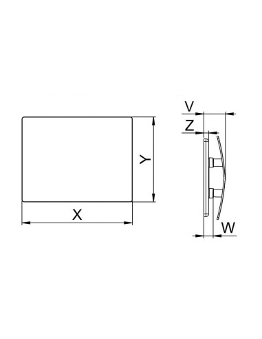 Wentylator łazienkowy Awenta PEI100 100 mm