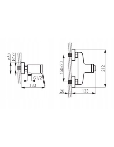 Ferro Stratos bateria natryskowa czarna BSC7BL