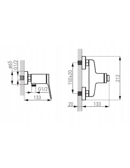 Ferro Stratos bateria natryskowa czarna BSC7BL