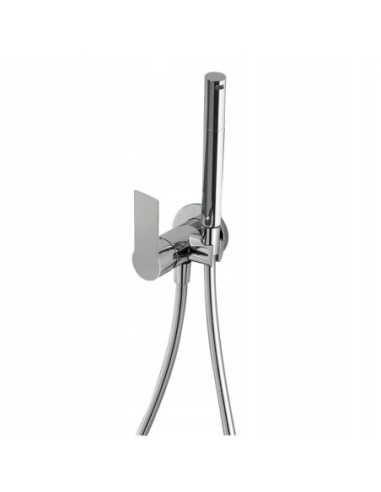 Bateria bidetowa Tres Slim srebrny 20212002D