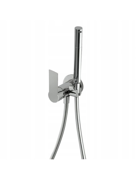 Bateria bidetowa Tres Slim srebrny 20212002D