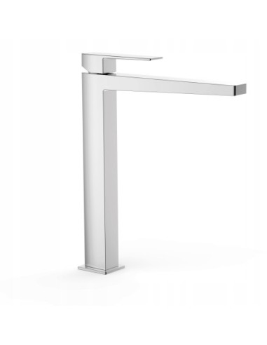 Bateria umywalkowa stojąca Tres Slim Exclusive srebrny 20210305