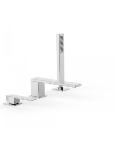 Bateria wanno-prysznicowa wolnostojąca Tres Slim Exclusive 20216103