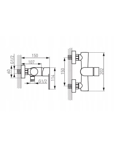 Ferro Algeo bateria natryskowa chrom BAG7