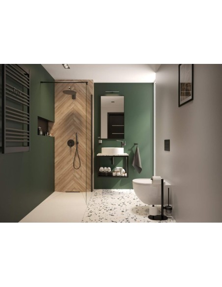 Haczyk na kołki Deante czarny ADR_N121