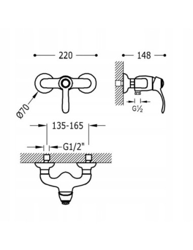 TRES Monoclasic Bateria Natryskowa Stal 24216701AC
