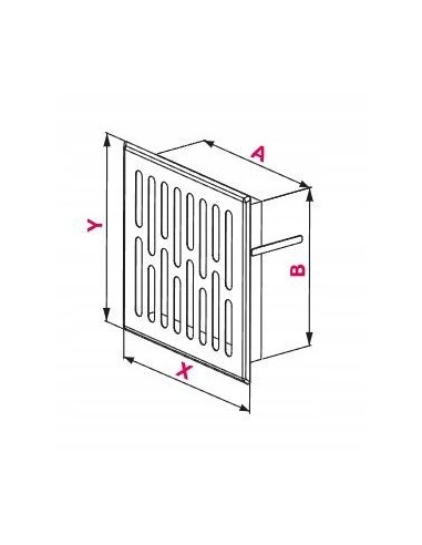 Awenta Kratka wentylacyjna M 14X21 M3N