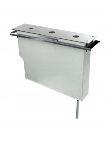 Bateria wannowo-prysznicowa nawannowa Tres Max Tres srebrny 162245