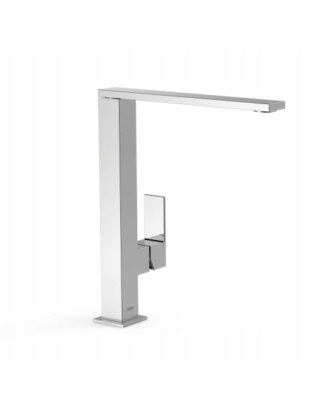 Bateria kuchenna stojąca Tres cuadro-tres srebrny 106486