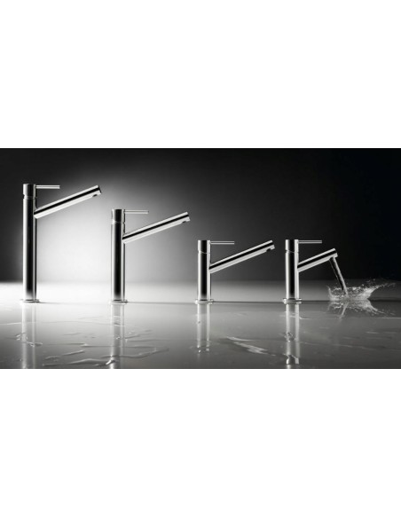 Bateria umywalkowa stojąca Tres MAX srebrny 6210301