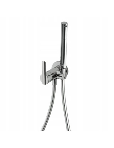 Bateria bidetowa Tres Lex srebrny 181222