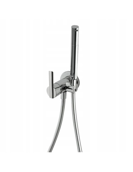 Bateria bidetowa Tres Lex srebrny 181222