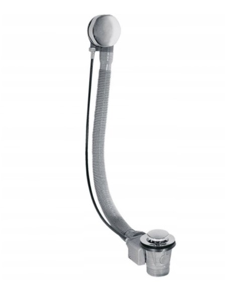 TRES SYFON WANNOWY AUTOMATYCZNY Z PRZELEWEM CHROM 13453410