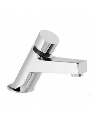 Bateria umywalkowa stojąca Tres TEMPOTRES srebrny 1210303