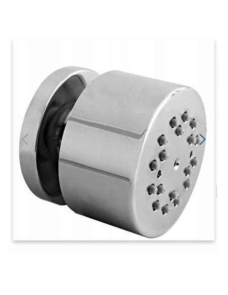 Dysza z hydromasażem Tres Natryski srebrny 9134915