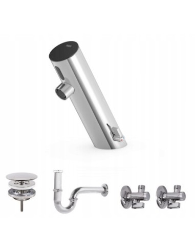 Bateria umywalkowa stojąca Tres biały 39210390