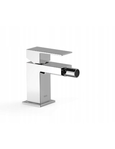 Bateria bidetowa Tres CUADRO srebrny 612001