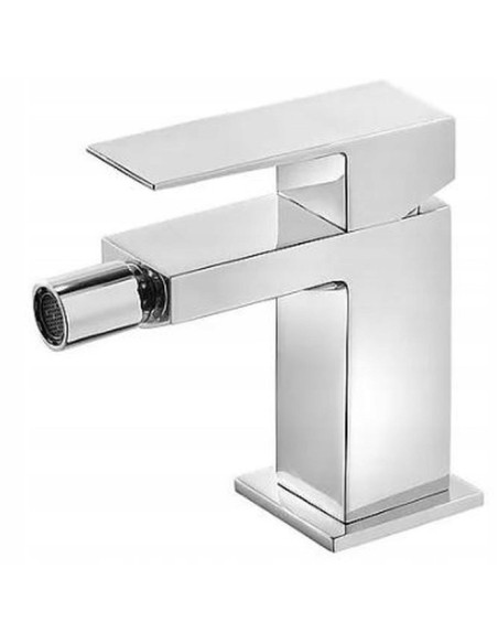 Bateria bidetowa Tres Cuadro-Tres srebrny 00612001D