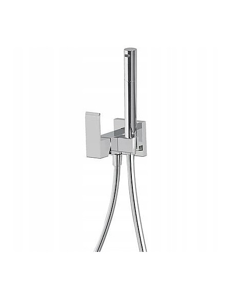 Bateria bidetowa Tres Cuadro-Tres srebrny 00612301