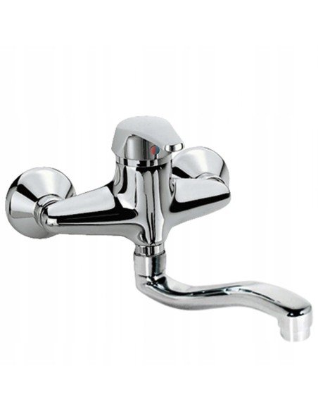 Bateria kuchenna ścienna TRES Cocina srebrny 7032003