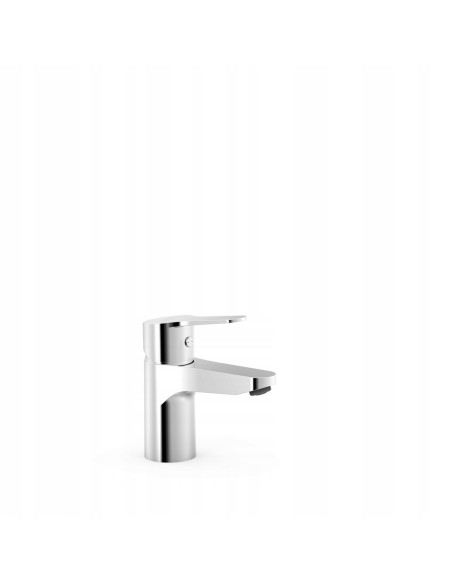 Bateria umywalkowa stojąca Tres Base srebrny 21510303