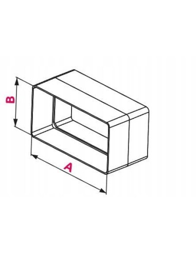 Awenta Łącznik płaski 55x110 KP55-21