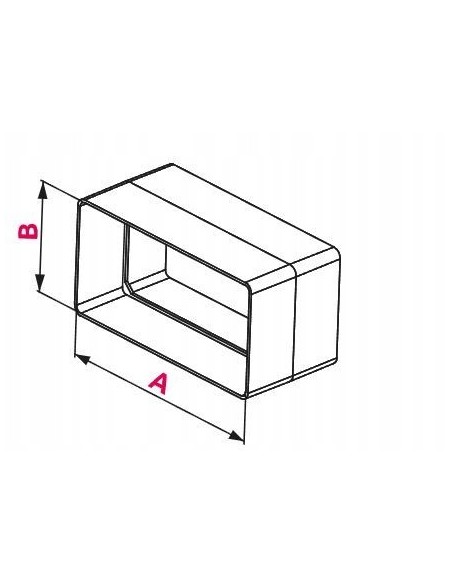 Awenta Łącznik płaski 55x110 KP55-21