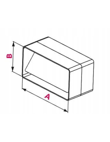Awenta Łącznik z zaworem zwrotnym 55x110 KP55-22