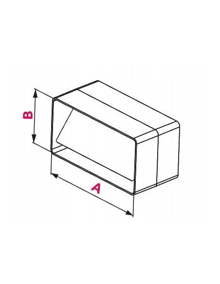 Awenta Łącznik z zaworem zwrotnym 55x110 KP55-22