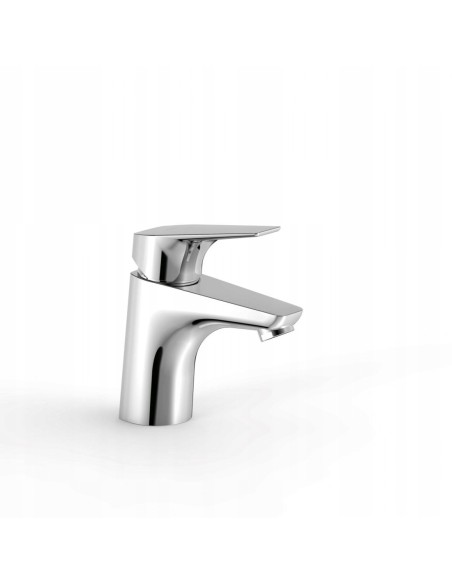 Bateria umywalkowa stojąca Tres Canigo srebrny 21710301