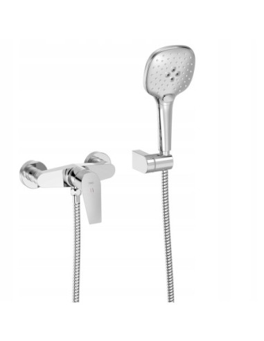 Bateria prysznicowa Tres Canigo srebrny 21716701