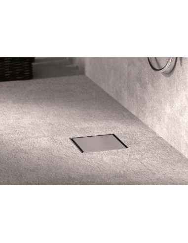 Odpływ podłogowy 10x10 cm Bonomini odejście 50 mm 6298MX10S7